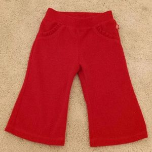 Children's Place red baby girl pants