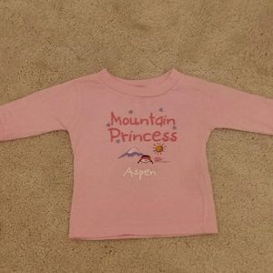 Baby girl long sleeve shirt 12 mos