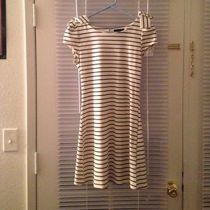 Stripped body dress