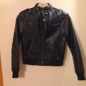 Leather jacket!