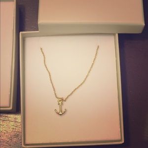 Anchor 16 inch Dainty Necklace !!!:)