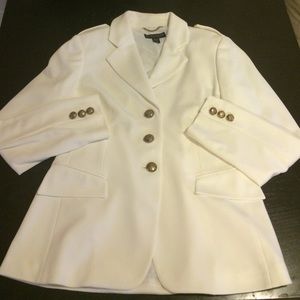 John Meyer White Blazer by Jacques Monier