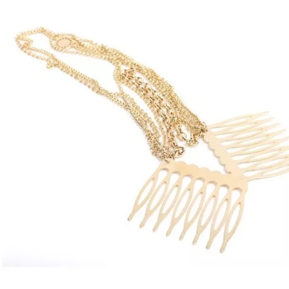 Multilayer Chain Tassel Double Sides Plug Haircomb - Picture 4 of 4