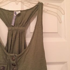 Green Beach Romper