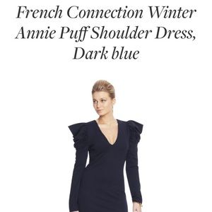 FRENCH CONNECTION Blue dress