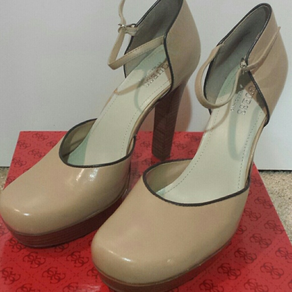 Guess by Marciano Shoes - Vintage Guess by Marciano Nude Pumps