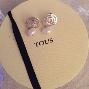 Tous flower earrings