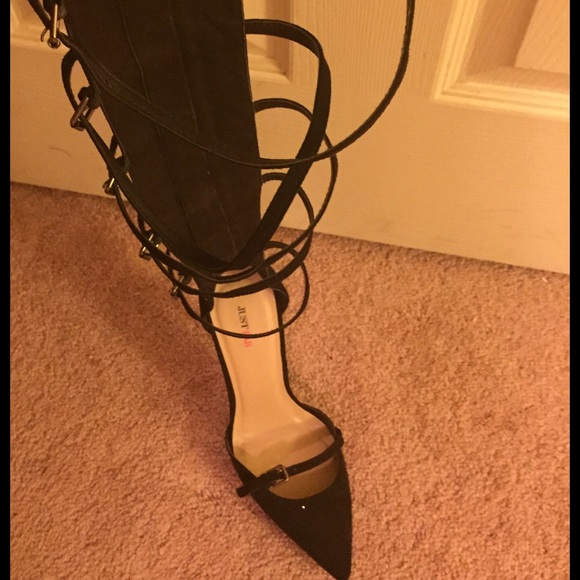 Gladiators stilettos and ballerina skirt bundle