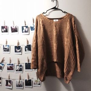 Oversized UNIFxUO Gold Sweater