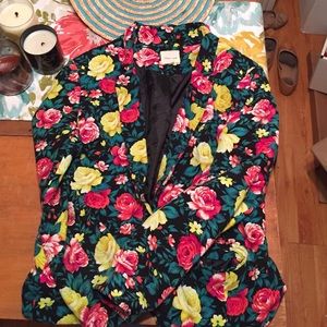 Floral Blazer