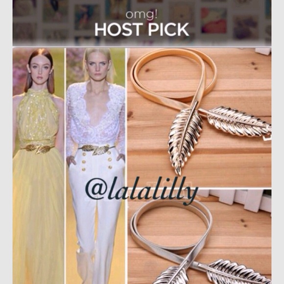 Accessories - 🚫Sold Out🚫Gold Leaf Belt