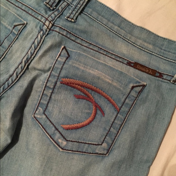 Light Frankie B. Flare Jeans Size 8