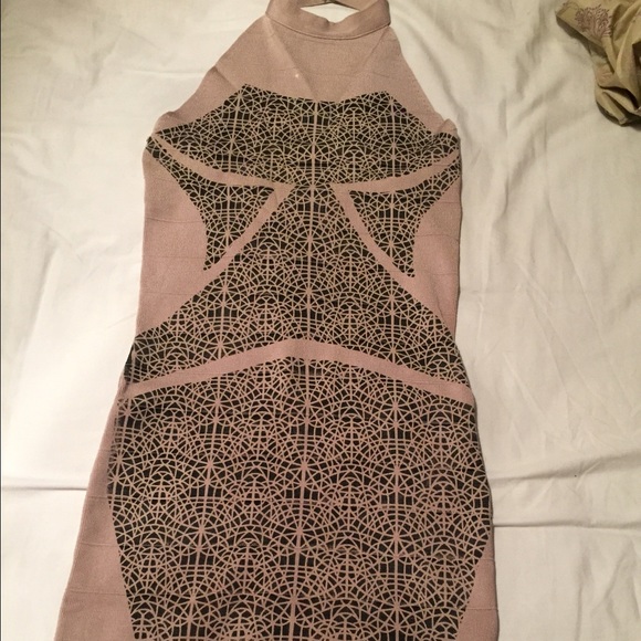 Nude Bandage Dress