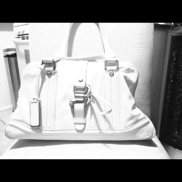 Gryson designer handbag -Sophie- off-white leather