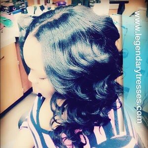 Human hair extensions