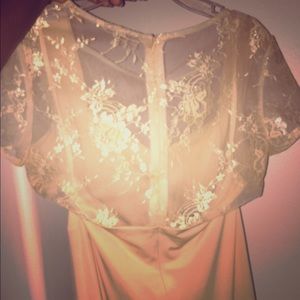 Prom Dress - champagne