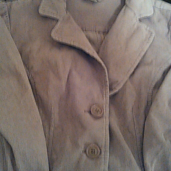 Corduroy Tan Coat