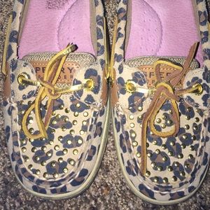 Leopard Sperry Top Sider