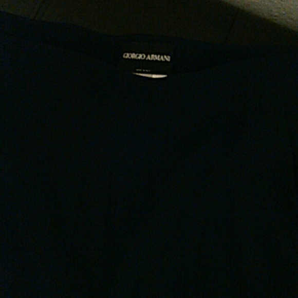 Black Giorgio Armani pants