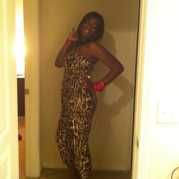 Animal print romper - Picture 3 of 4