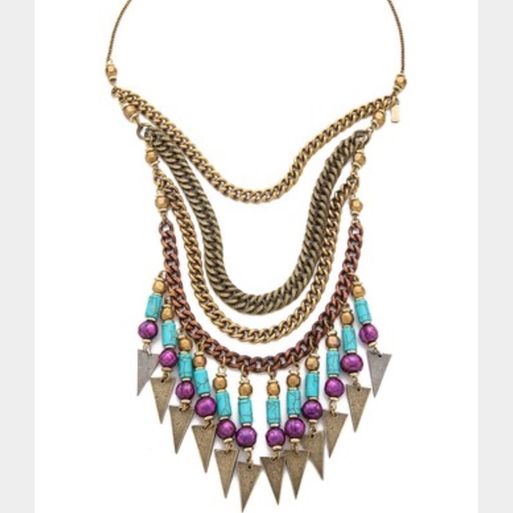 🐚Vanessa Mooney Crossroads Statement Necklace