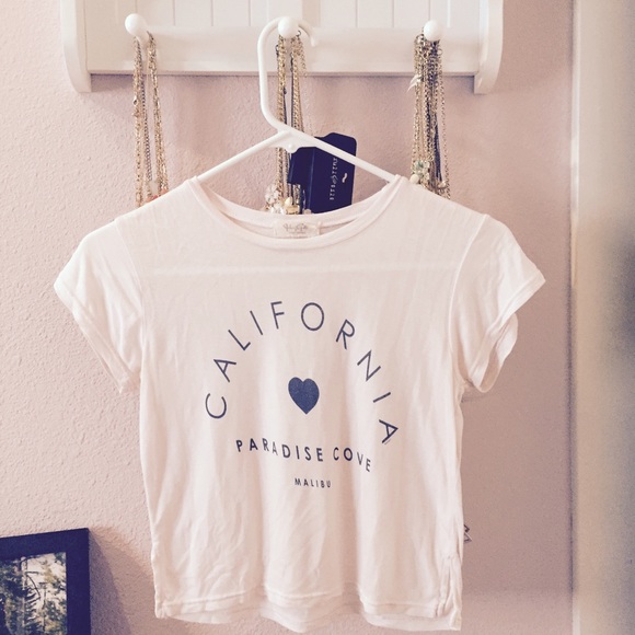 Brandy Melville Pink Cropped Shirt 💗 - Picture 2 of 3