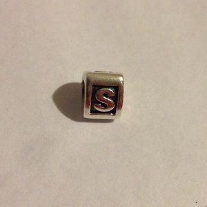 Pandora Charm Letter S