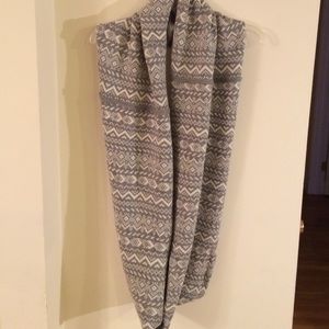 Soft printed infinity scarf