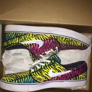 Limited Edition Rainbow Tiger Janoski's