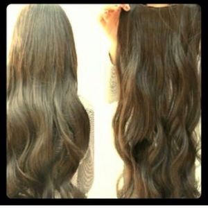 Brown Clip In Hair