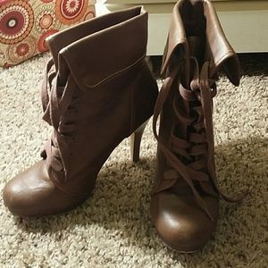 Brown heels
