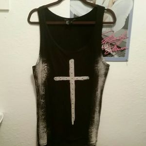 Black Cross Tank