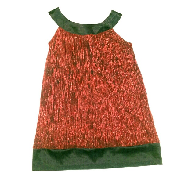 Black and red retro dress