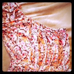 Half shoulder floral  Spring Dress🌺🌼