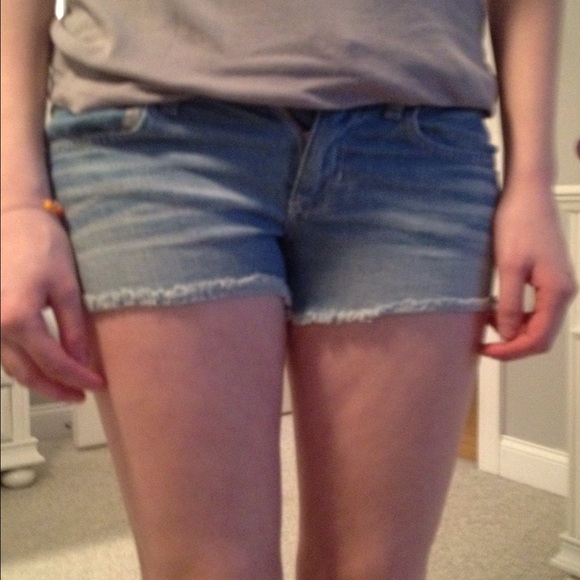 Denim shorts! Look like brand new