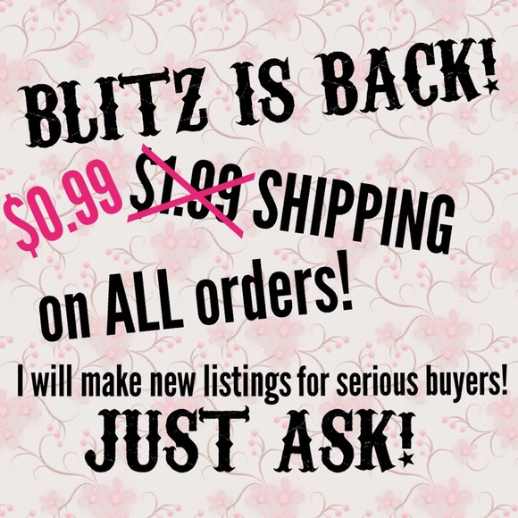 LAST CHANCE FOR 99 CENT SHIPPING😱