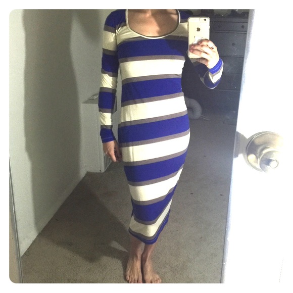 🚫🚫SOLD🚫🚫Striped Body Con Dress