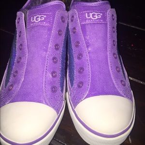 Purple Ugg slip on sneakers! 🎀new list🎀
