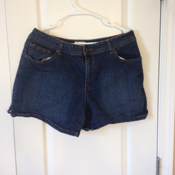 St John's Bay denim shorts