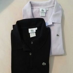Lacoste golf shirts