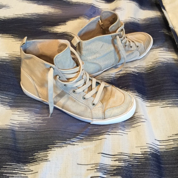 Old Navy gold High tops