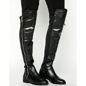 ALDO Uliawen Over The Knee Riding Boot Black