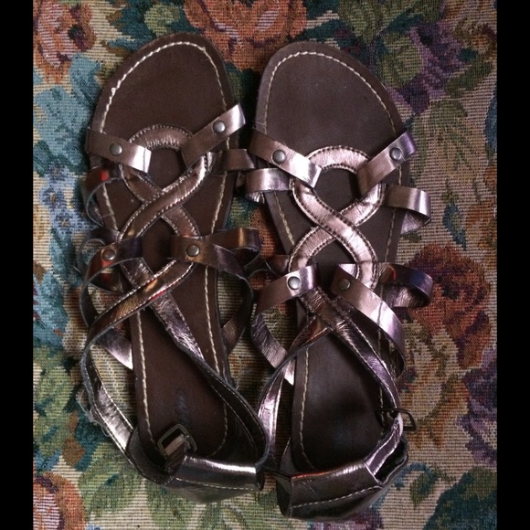 Mossimo Metallic Sandals