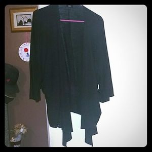 Black cardigan