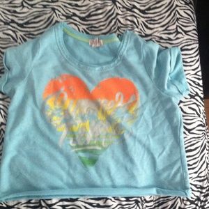 A shirt that says summer time.