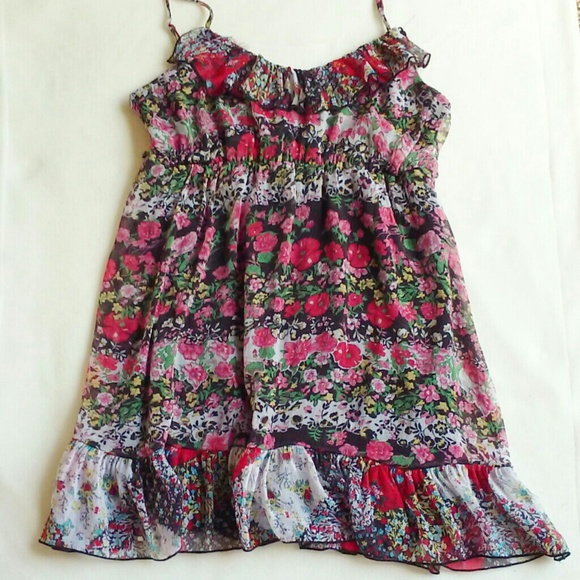 Floral spring dress