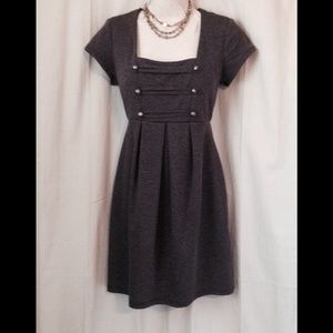 SOLD MILITARY LOOK dress! Great with leggings too!