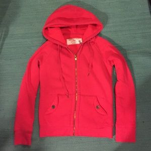 J.Crew Sherpa Fleece Pink Hoodie Size XS