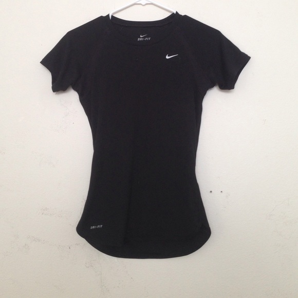 Dri-fit Nike black workout gym shirt