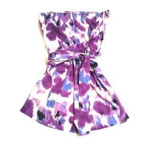 Miguelina watercolor flower romper